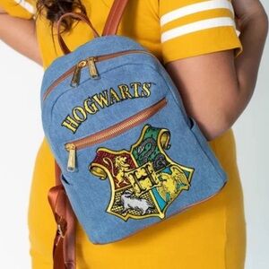 Harry Potter CAKEWORTHY Hogwarts Denim Unisex Backpack